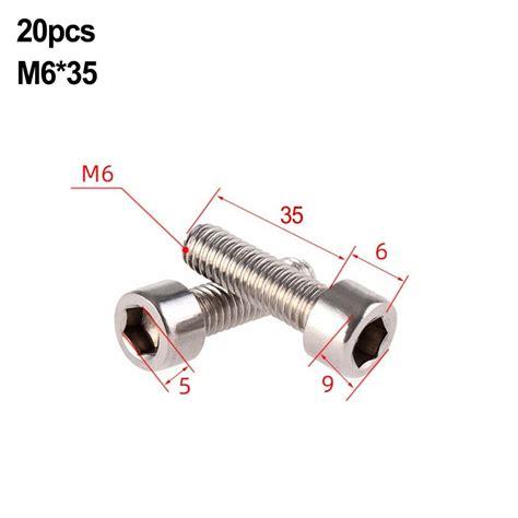 Performances Fiables Avec Vis Cylindriques En Acier Inoxydable M6