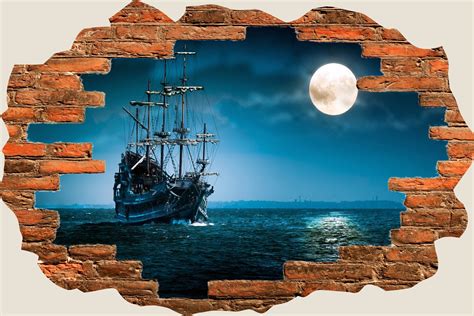 Wall Decor Pirate Ship Pirate Ship Wall Art Vintage 1965 Syroco Wall