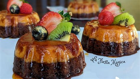 Mini Chocoflan O Pastel Imposible Sin Horno Receta Que S Sale