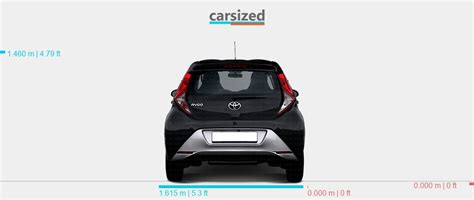 Dimensions Toyota Aygo 2018 2022 Vs