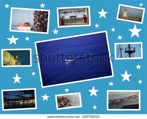 Photo Collage Sea Stock Photo 568708222 Shutterstock