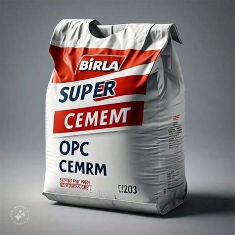 Ultratech Kg Birla Super Cement Opc Cement Grade At Rs Bag