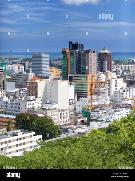 Observation Deck In The Fort Adelaide On The Port Louis Capital Of