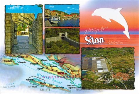 Map Cards - Hunting: 0435, 0436 Croatia - Ston