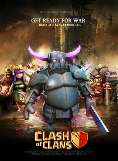 Clash Of Clan Fait Son Cinéma Clash Of Clans Clash Of Clans Gems