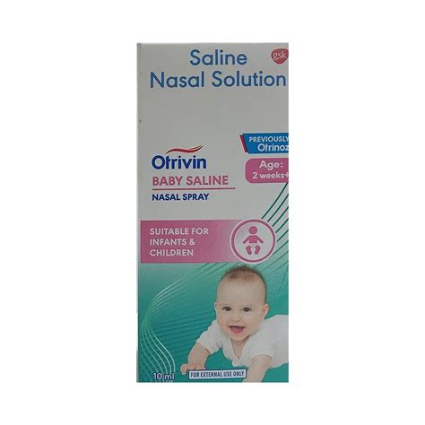 Otrivin Baby Saline Nasal Spray Off