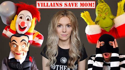 Roblox Ronald And Villains In Real Life Save Mom From The Doll Maker At