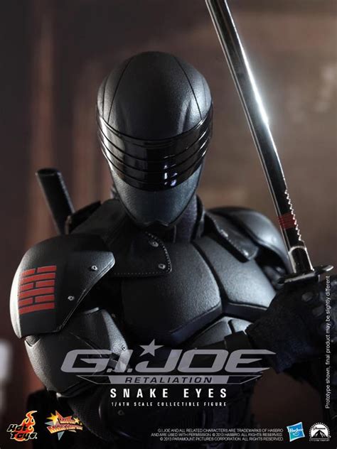 World Toy Brasil Hot Toys G I Joe Retaliation Snake Eyes