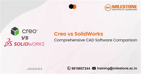 Creo Vs SolidWorks A Comprehensive CAD Software Comparison