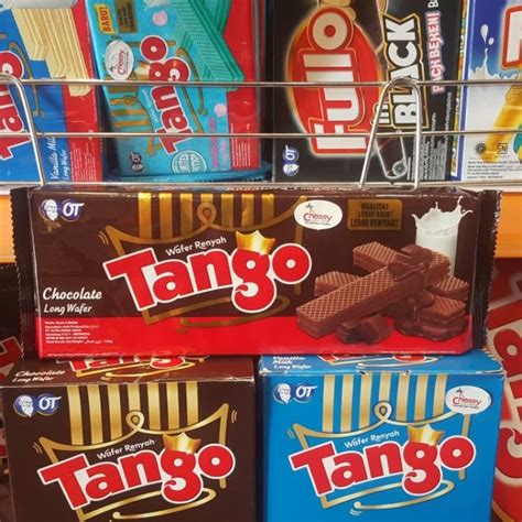 Jual WAFER TANGO WAFER COKLAT 130 GR BISKUIT SNACK MAKANAN RINGAN