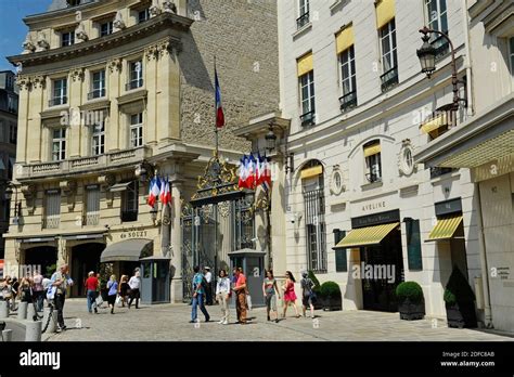 France, Paris, place Beauvau, Ministry of the Interior Stock Photo - Alamy