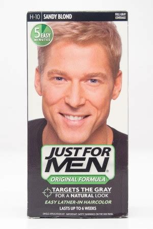 Just For Men Original Formula H Sandy Blond Single Application Kit