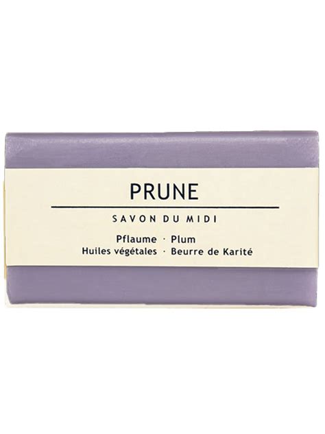 Hard Soap Milk Plum Shea Butter 100g Savon Du Midi