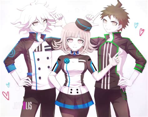 Nagito Chiaki And Hajime Danganronpa Chiaki And Hajime Nagito Komaeda