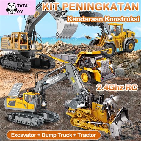 Jual Tatajoy Ghz Excavator Remote Control Channel Rc Beko