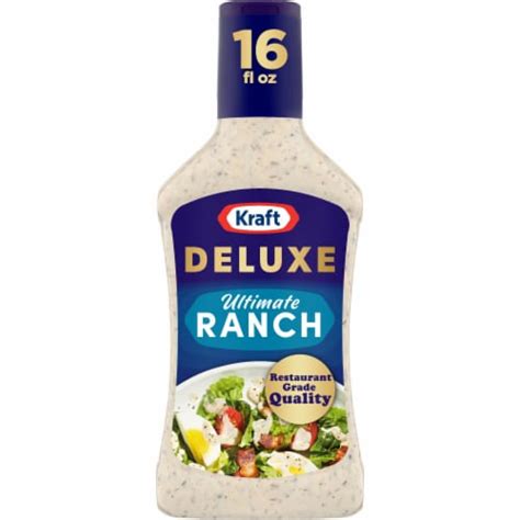 Kraft Deluxe Ultimate Ranch Salad Dressing, 16 fl oz - Fry’s Food Stores