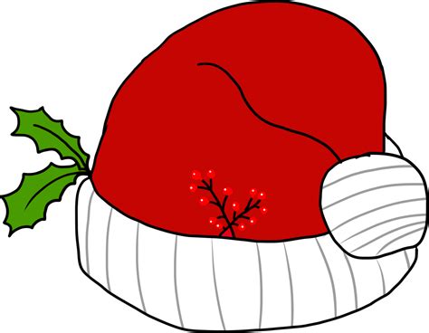 Santa red Christmas hat. 35624961 PNG