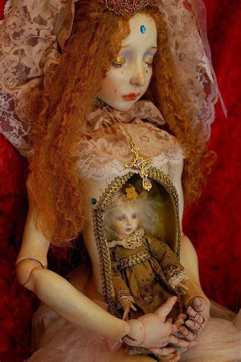 Fantasy Dolls Hide Dark And Twisted Worlds Inside Their Bellies Demilked Fantasy Doll Art