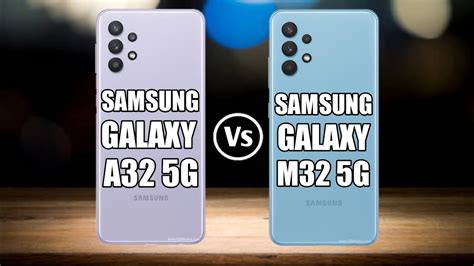 Samsung Galaxy A32 5g Vs Samsung Galaxy M32 5g Youtube