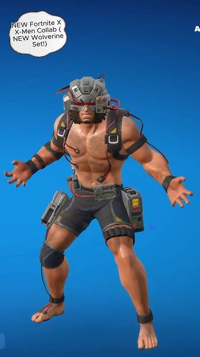 New Fortnite X X Men Collab New Wolverine Set Youtube