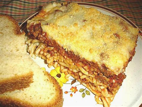 Spaghetti and Mince Casserole Recipe - Food.com