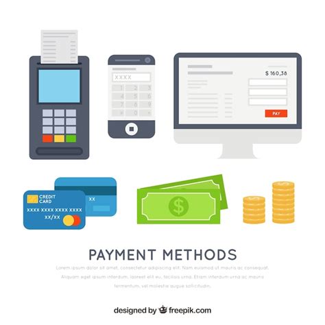 Modern And Traditional Payment Methods Vector Free Download