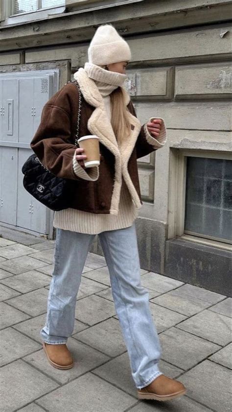 Winter Outfit Inspo Зимние наряды Кэжуал наряды Стильные наряды