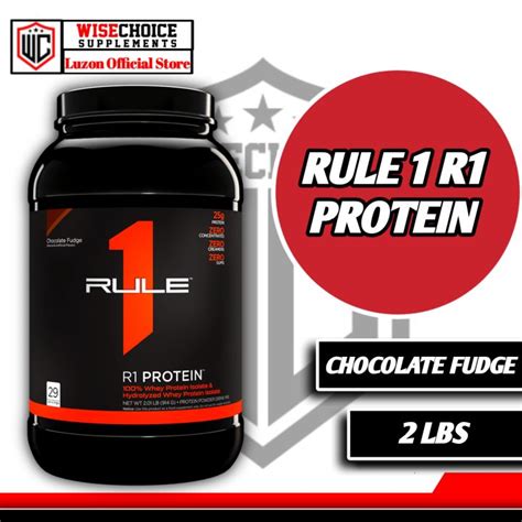 RULE 1 R1 PROTEIN 2 LBS CHOCOLATE FUDGE Lazada PH