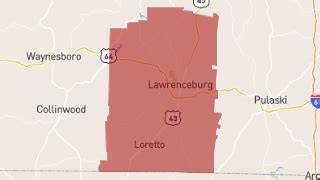 Tennessee Lawrence County - AtlasBig.com