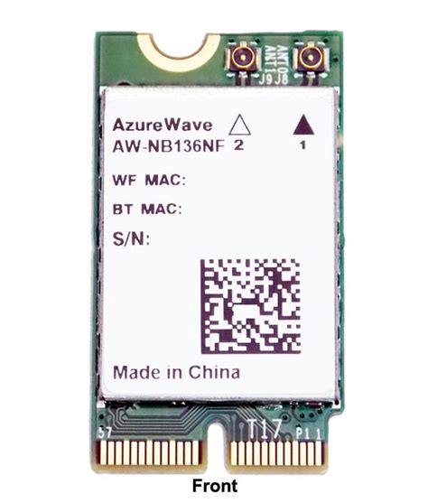 Azurewave AW NB136NF 802 11a B G N WiFi Bluetooth 4 0 NGFF M 2