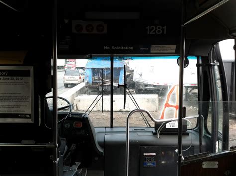 Ex New Jersey Transit Novabus RTS Interior 1281 Front Area Flickr