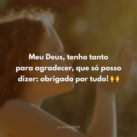 Frases De Agradecimento A Deus Para Reconhecer As B N Os D Ele