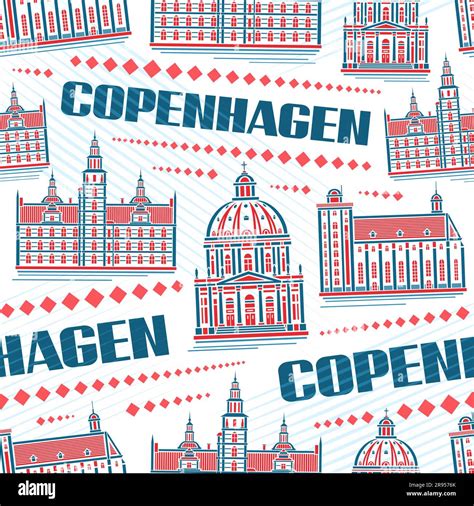 Copenhagen Skyline Stock Vector Images Alamy