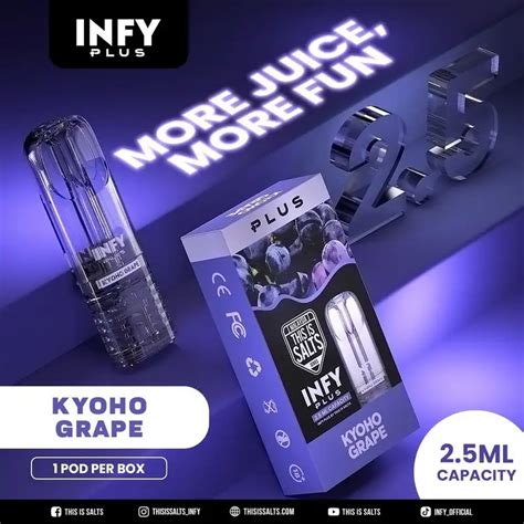 ซื้อ Infy Plus 25 Kyoho Grape Infy Plus 25 กลิ่นองุ่นเคียวโฮ By Lets