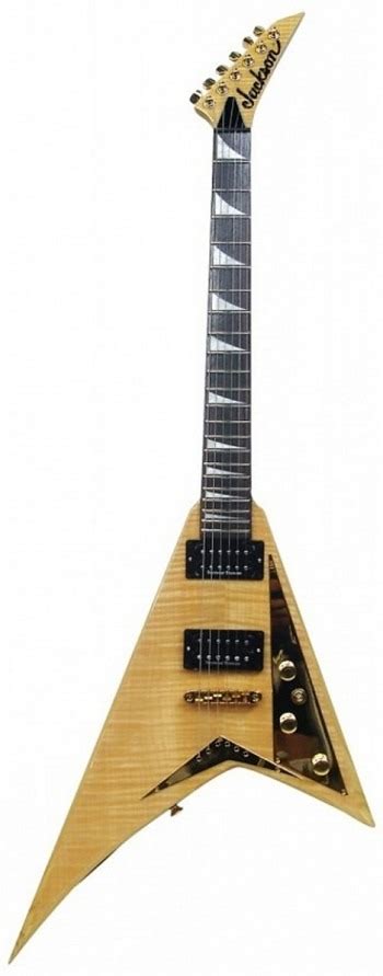 Guitarra Jackson Rr5 Flying V Randy Rhoads Sig Natural R 5549