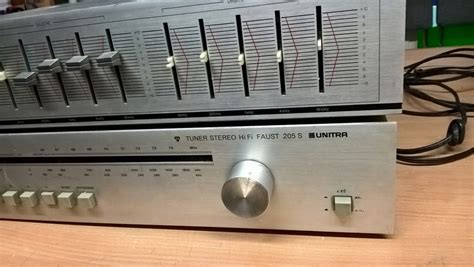 Zestaw Unitra Equalizer Fs Tuner Hifi Faust