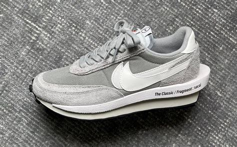 New Looks At The Grey White Fragment X Sacai X Nike Ldwaffle House Of