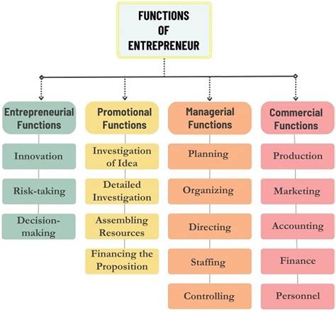 What Are The Functions Of An Entrepreneur The Investors Book