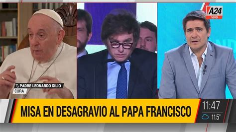 Misa En Desagravio Con El Papa Francisco Por Los Ataques De Javier