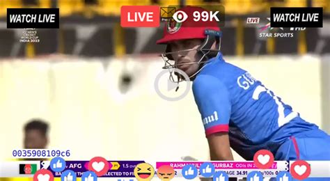 Live Cricket Online – AFG vs IND Live Online – AFG vs IND 9th ODI CWC ...