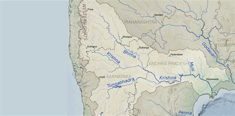 Periyar River Map