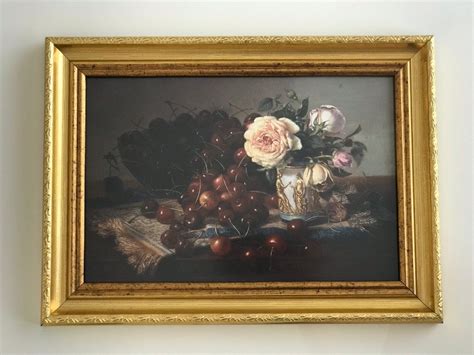 Vintage Gold Frame Art, Vintage Art Framed, Landscape Art, Vintage Wall ...