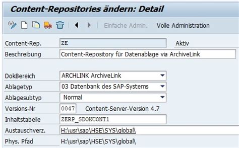 Datenablage Und Ermittlung Via ArchiveLink Anwendungen