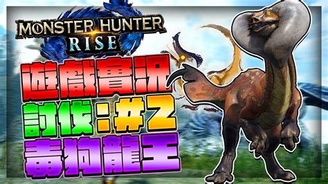 魔物獵人崛起 挑戰會噴毒物的毒屬性魔物 2 Monster Hunter Rise Youtube