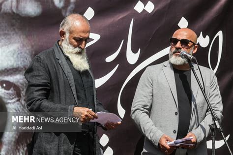 Mehr News Agency Funeral Procession Of Iranian Actor Amin Tarokh