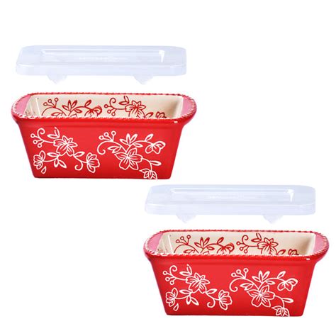 12 oz Mini Loaf Pans, Set of 2 | Temp-tations LLC