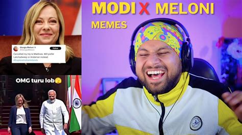 Modi X Meloni Memes Modi All Viral Memes Youtube