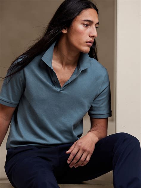 Luxury Touch Polo Banana Republic