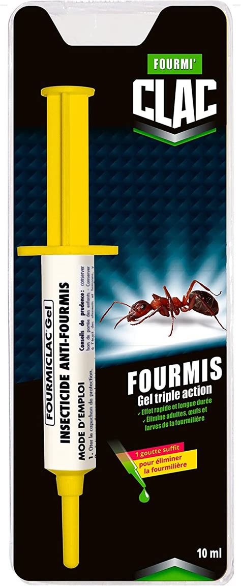 Clac Gel Fourmis Triple Action Produit Pour Lutter Contre Les Fourmis