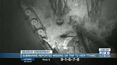 Submarine Full Of Tourists Headed To Titanic Wreck Goes Missing Youtube